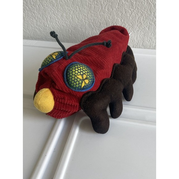 Vintage 1980 Freemountain Toy Vegimals 10" Butterfly Caterpillar Transform - Picture 2 of 12